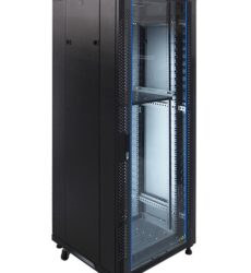 indorack ir6032g close rack 32u glass door